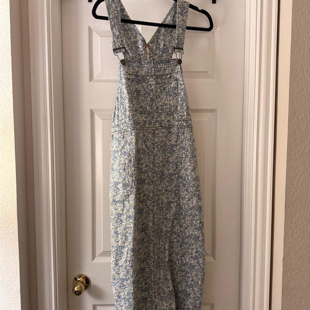 Free People Hanson Apron Midi Dress